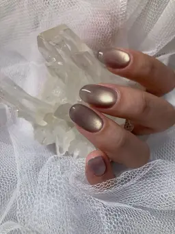 【シンプルアート／オフ込み】フィルインパラジェル使用✨追加料金なし💅フレンチ/マグネット/グラデーション（練習モデル）