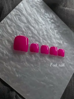 【期間限定*特別価格💅】フットネイルワンカラー/オフなし