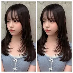 【ミディアム~ロングの方限定】似合わせカット＋超音波アイロントリートメント（スタイリングレクチャー付き）