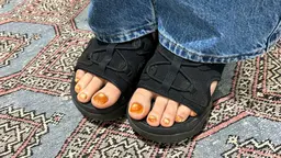 【当日予約のみ🈹-¥1,000 】フット👣マグネットネイル ワンカラー✨初回ジェルオフ代無料✨