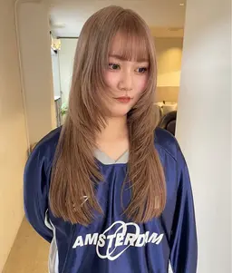 【🩵カット＋トリプルカラー🩵】憧れ派手髪ハイトーンカラー　《カット＋ブリーチ2回＋カラー＋トリートメント付》