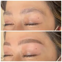 【黄金比率の美眉】眉毛WAXスタイリング(メイク込)