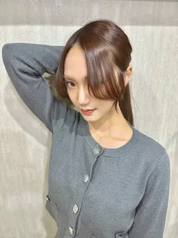 【カットなし】うる艶カラー+TOKIOクイックトリートメント+浸透アイロン