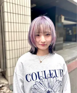 【デザインカラー】🌈ブリーチ+オンカラー+トリートメント+クイックスパ🌈