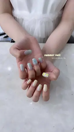 【jr.ネイリストクーポン】ハンドワンカラー🎀➡️2色まで選択可能♡（パーツもつけれます！）オフなし🫧