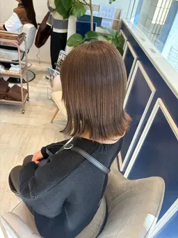 透明感◎ツヤ◎ダメージケア◎イルミナカラー＋2STEPトリートメント