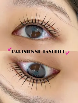 モニター🌿パリジェンヌラッシュリフト🌿根元からの立ち上げで明るい好印象な目元へ