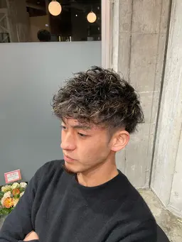 【7月限定】✂️⚡️メンズカット+パーマ