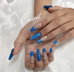 スカルプネイル🦄《長さ出し10本》やり放題‪🌈持ち込みも可