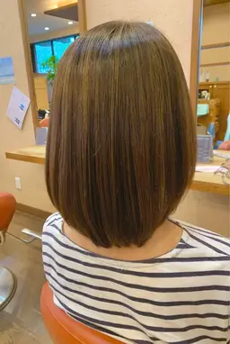 白髪ぼかしハイライト+カラー+カット