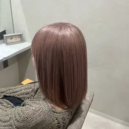 【1月限定🌟】透明感抜群ハイトーン🍑💗 ダブルブリーチ➕カラー➕トリートメント