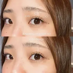 〖ちょい足しパリエク♡&healthy〗エクステ40本+まつげパーマ