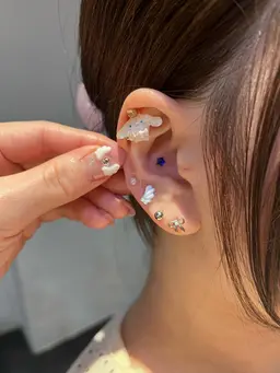 耳つぼジュエリーMax12粒