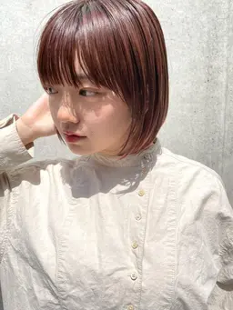 【ふんわり柔らか仕上げ】カット＋ナチュラルストレートパーマ