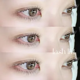 上まつげパーマ🍒