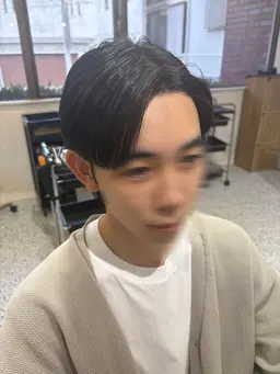 ✨平日限定✨MEN'Sカット+縮毛矯正