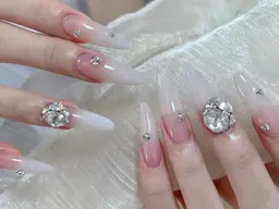 【🎉限定嬉しい特典あり🎉】🎀持ち込みデザイン￥7980💅デザイン、パーツ4本まで💕オフ込み90分🎉