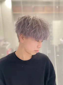 メンズカット＋パーマ