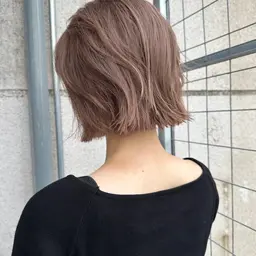 🌱1日1名限定🌱bobカット＋外国人風の透明感カラー◻️（ご希望の方は注意事項をご確認の上ご予約下さい◎）
