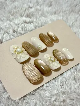 オフ無料⭐︎定額成人式ネイル②