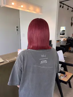 💙カット+ダブルカラー(ケアブリーチ1回) 所要時間 3時間半​〜​4時間半🩵