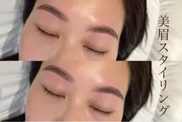 【最強黄金比】美眉スタイリング（wax込）🌙