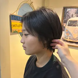 ladies cut🍒+treatment🫧(ショート限定)