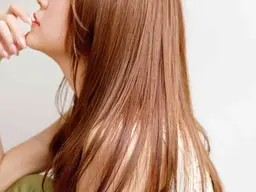 ≪リピーター続出≫カット+クオライン縮毛矯正+集中補修TR