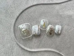 🌺🌸オフなし/ケア込🌼🫧フット◆持ち込みOK！アート6本まで¥7000