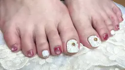 フット アートし放題コースです。（オフ込み、他店オフもOK）