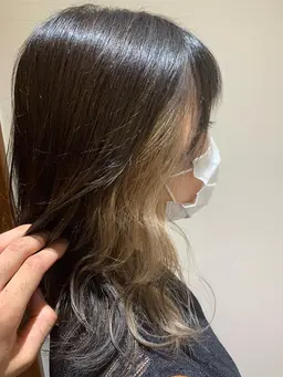 ⭐️イヤリングカラー⭐️インナーカラー×トリートメント