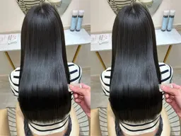 ナチュラル縮毛矯正✨クセ・広がりを抑え柔らかストレートに仕上げます◎