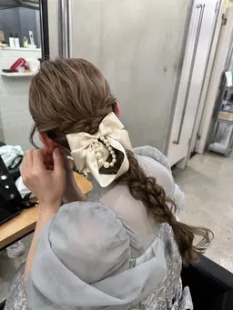 お出かけ前に！パーティーヘアセット🎉※参考画像からお選び頂きます。