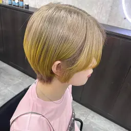 👱🏻‍♀️ケアブリーチ ( ダブルカラー ) ＋ トリートメント