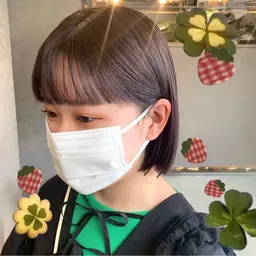 ブリーチなしでつくるオリーブカラー🫒+ 髪質改善トリートメント✨