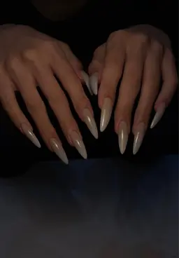 オフ無/チップ長さだし＋カラーグラデーション.ベースカラー有り