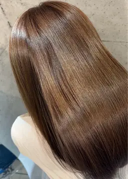 【艶髪レベル☆☆☆★★】髪質改善カラー🌈