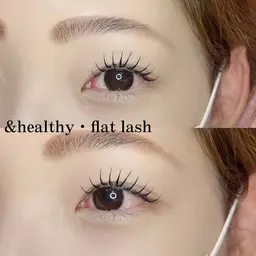 💛🆕ご新規様💛《ゲリラ》【他店オフ無料】アンドヘルシー⭐️フラットラッシュ120本まで