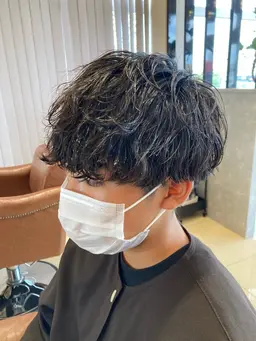 カット＋ニュアンスパーマ(スパイラル＋￥2000)(ツイストor波巻き＋￥3000)