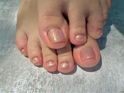 ☆オフなし☆フットバス付き🫧マグネットネイル