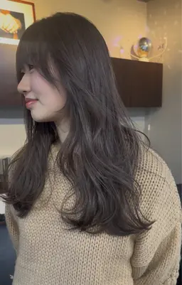 【ご新規様限定✅】ブリーチは嫌...でも最大限透明感が欲しい方必見‼️👀/ブリーチなし透明感ダブルカラー🥣✨️