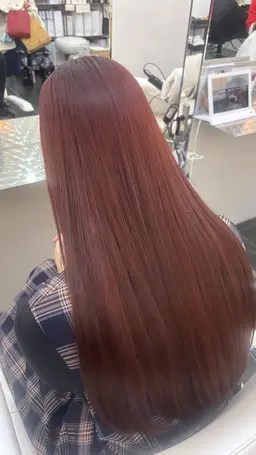 カラー全体染め🥣➕ダメージ補修トリートメント𓈒 ˖ ࣪ 𝜗𝜚