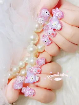 【オフ込】【パラジェル込】超人気キャラクタ ＋パーツつけ放題【マグネット変更無料】8980→7980円