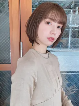 【定番人気】似合わせデザインカット＋ブロー(コテ巻き・スタイリング)