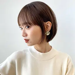 🫣1月限定🫣似合わせ顔周りカット+カラー+1ステップトリートメント✨