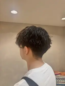 【王道👑】メンズカット👕&ニュアンスパーマ🌀&ケアトリートメント🕊