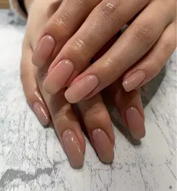 ジェルチップ長さ出し10本(ワンカラー・グラデーション)⚠︎2色まで