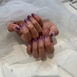 12月限定🧣【オフなし/あり】クリアベース◆ラメグラデーション✨