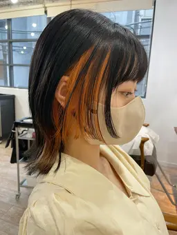 【ご新規様限定🎀】インナーカラー(ブリーチ込)＋保湿トリートメント