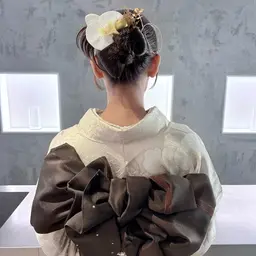 2027年成人式㊗️振袖着付け➕ヘアアレンジ/ヘアセット🌛⋆͛